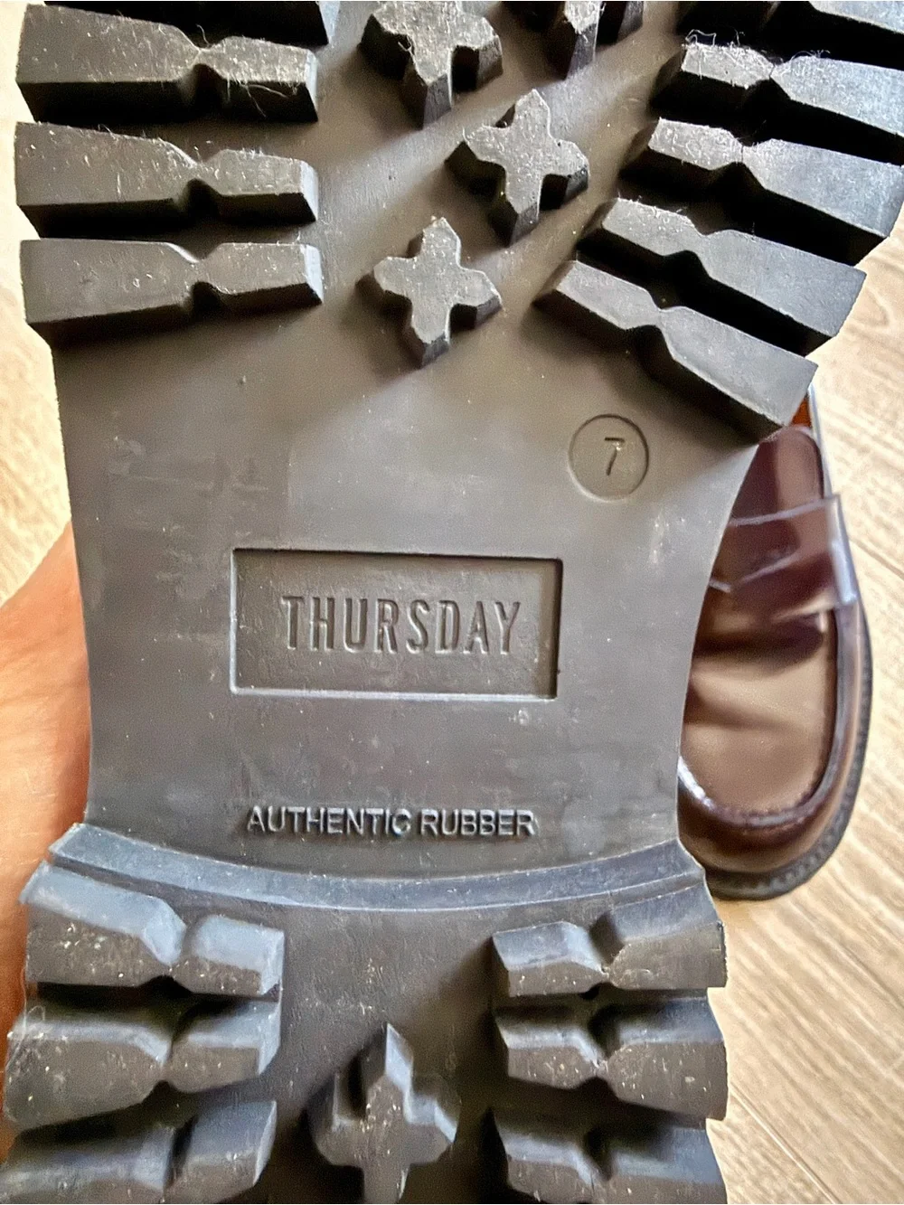 Thursday Boot Company Women's Penny Loafers in Burgundy
